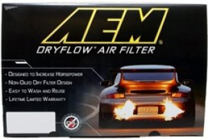 Dodge Ram 3500 Direct Fit Air Filter - AEM Induction - DryFlow - 2010
